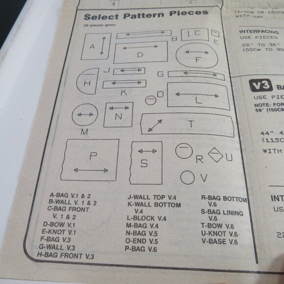 Simplicity 8938 Purse Pattern "Accessory Club" 6 diff pattern designs UNCUT - Picture 3 of 11